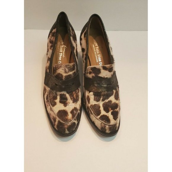Right Bank Shoe Co.Animal Print Leather Loafers Slip On Women’s shoes US 6 M - Picture 9 of 9